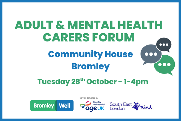 Adult and Mental Health carers forum
