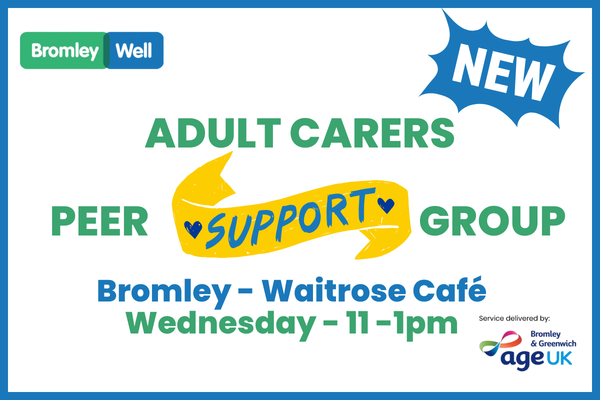 Adult Carers Coffee & Chat Waitrose