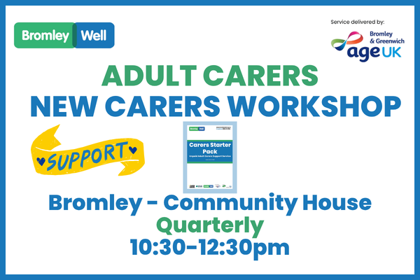 Adult Carers - New Carers Quarterly Workshop