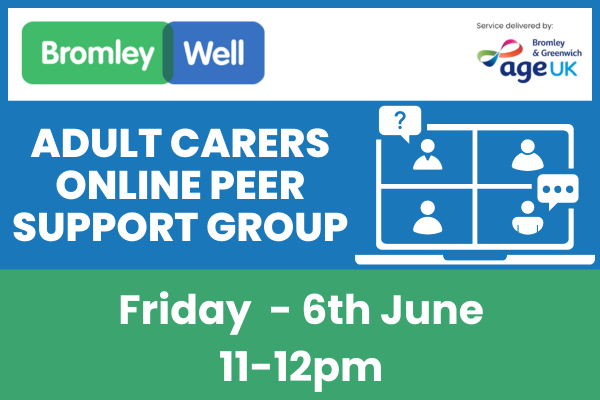 Adult Carers Online Peer Support