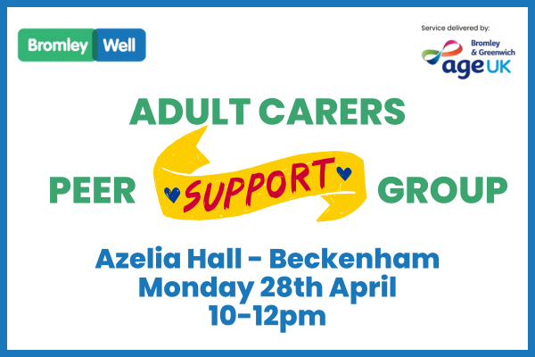 Adult Carers Peer Support Group Beckenham