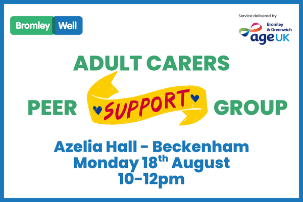 Adult Carers Support Group Azelia Hall