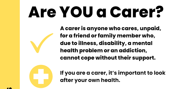 carers flier, 