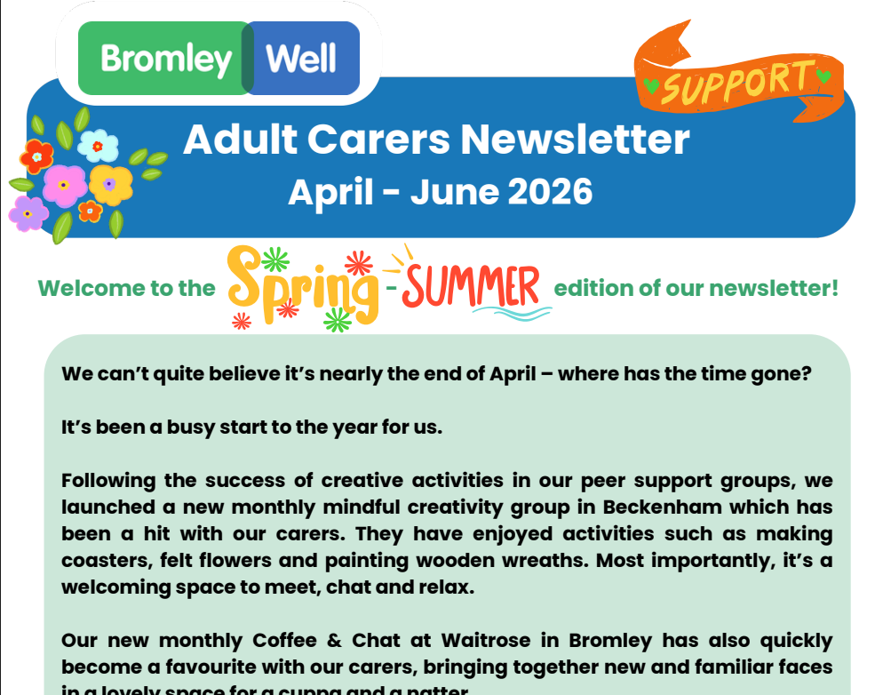 carers news april june 2026