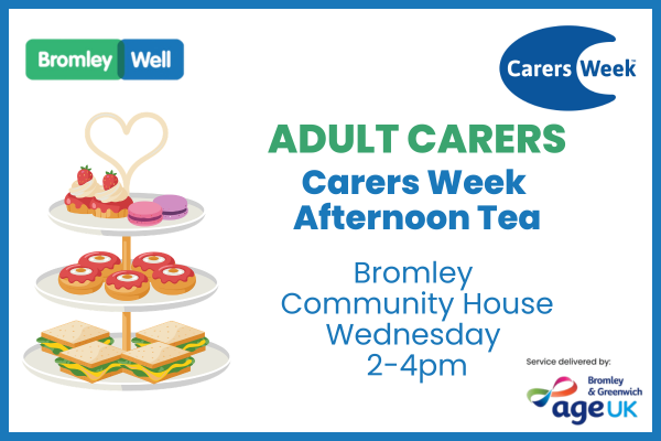 Carers Week Adult Carers Afternoon Tea