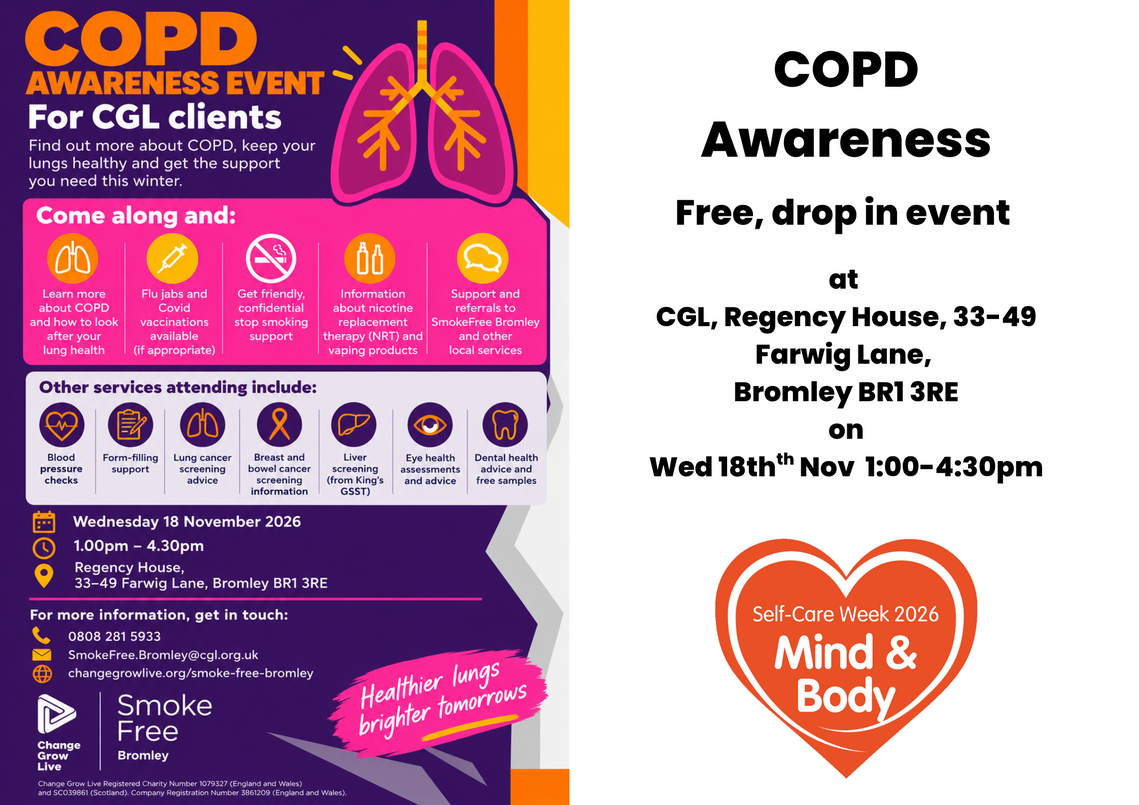 poster for copd event