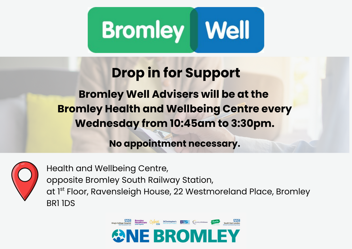 Drop in Bromley South