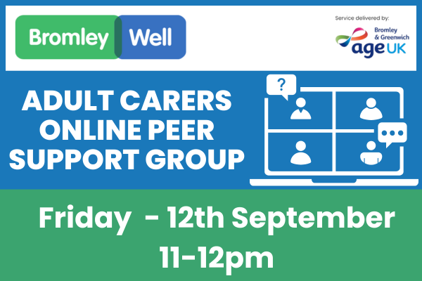 Online Adult Carers Peer Support Group
