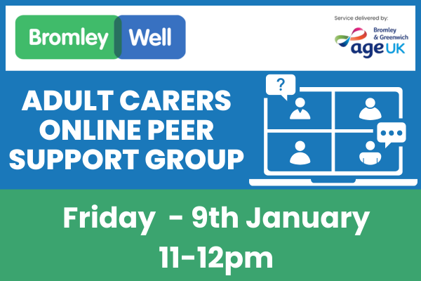 Online Adult Carers Peer Support Group