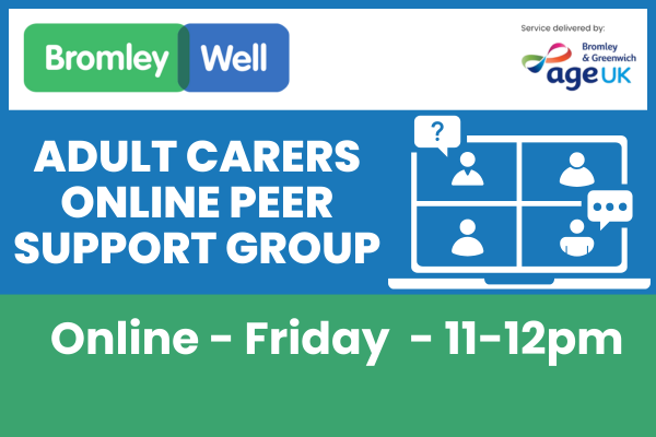 Online Adult Carers Peer Support Group