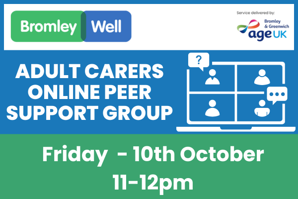 Online support group carers oct