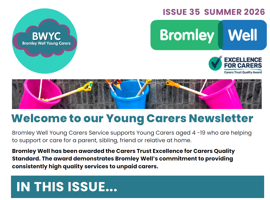 young carers newsletter summer 2026