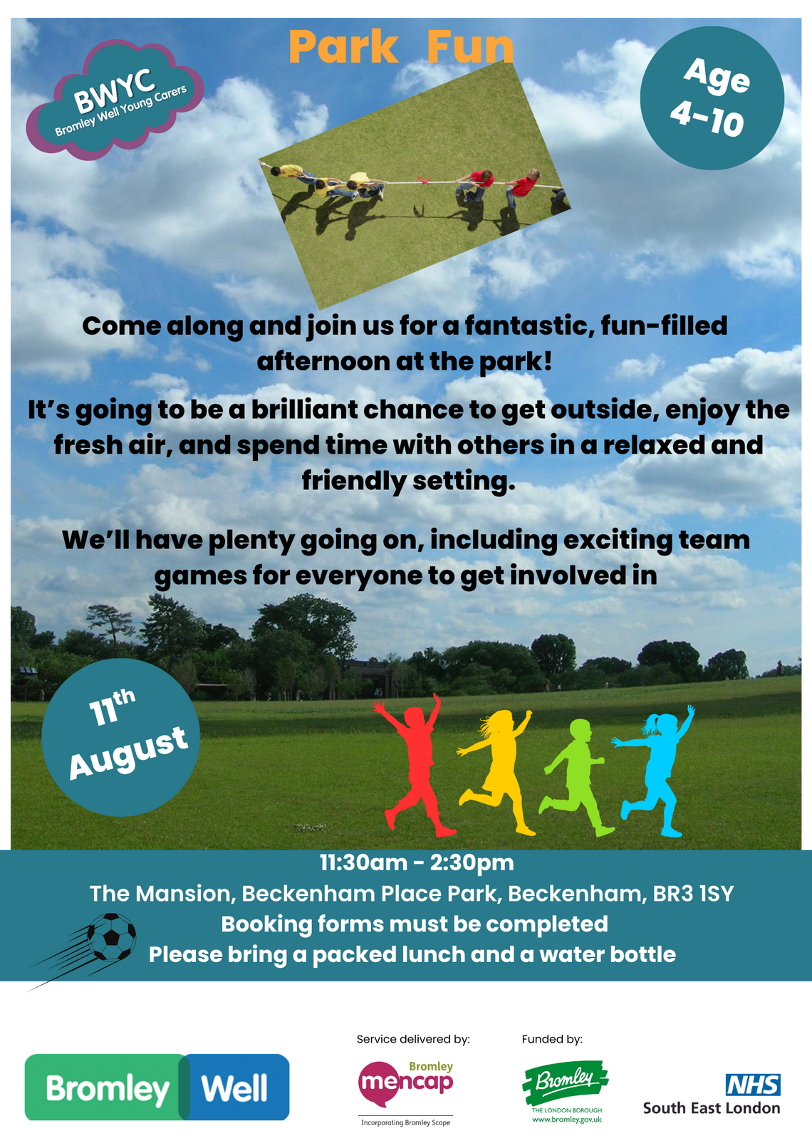 young carers park fun 11.8.26