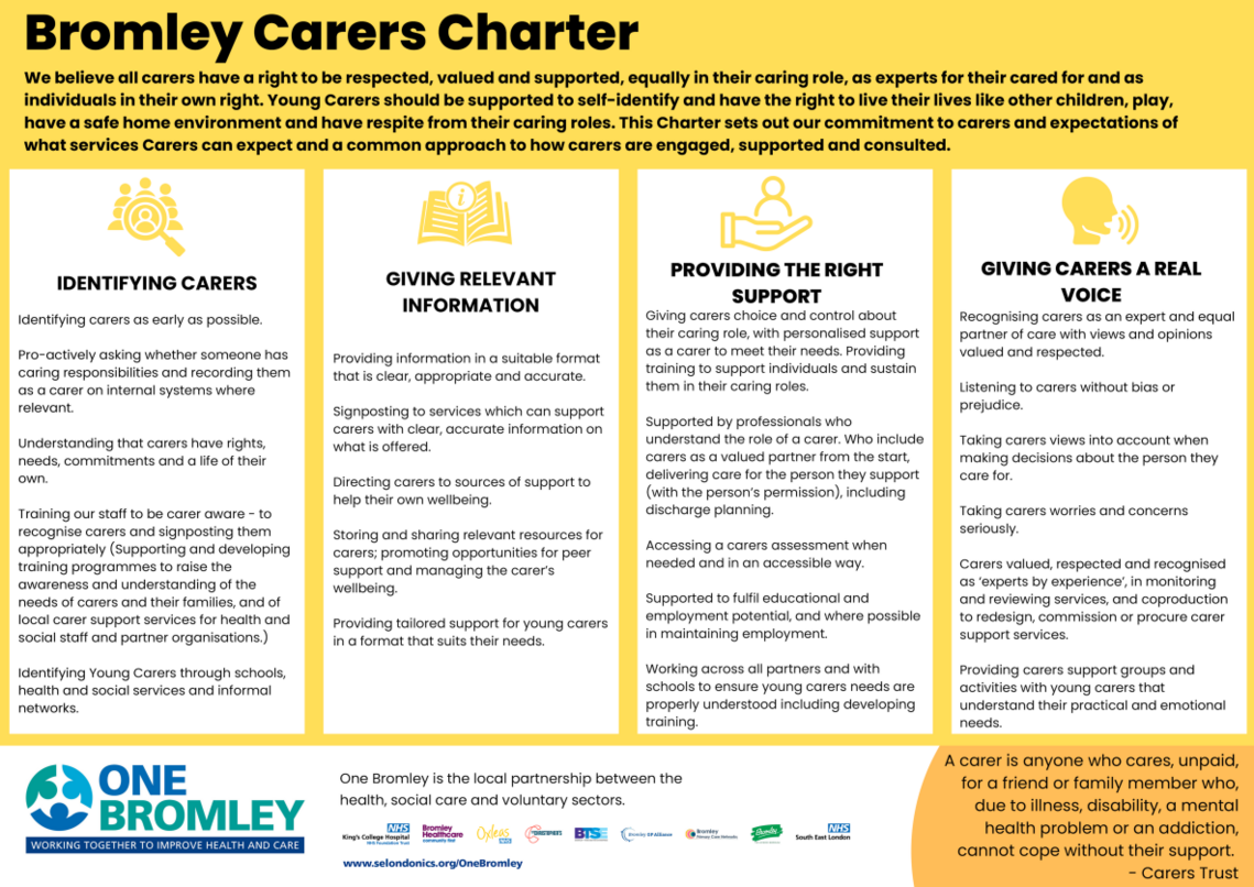 One Bromley Carers Charter