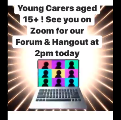 Young carers 15+ catch up ad